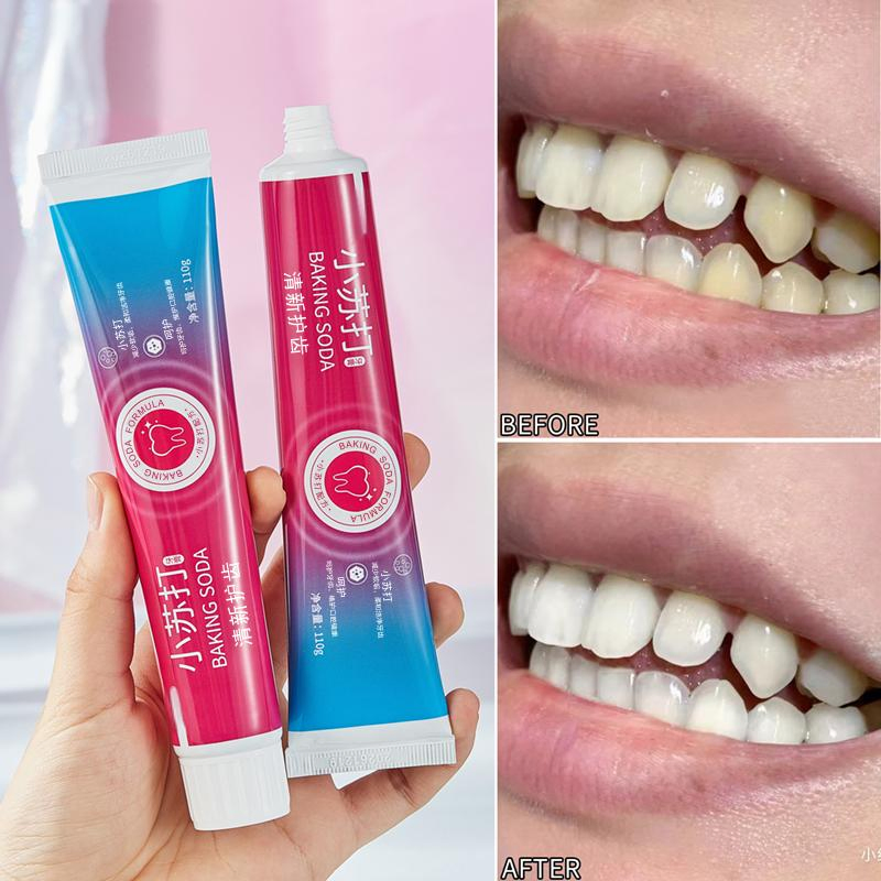 Natural Organic Baking Soda Toothpaste for Whiter Teeth