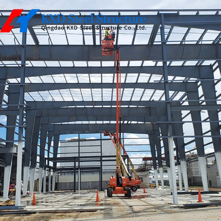 Prefabricated Engineered Light Steel Structure Industrial Manufacturing Services Warehouse