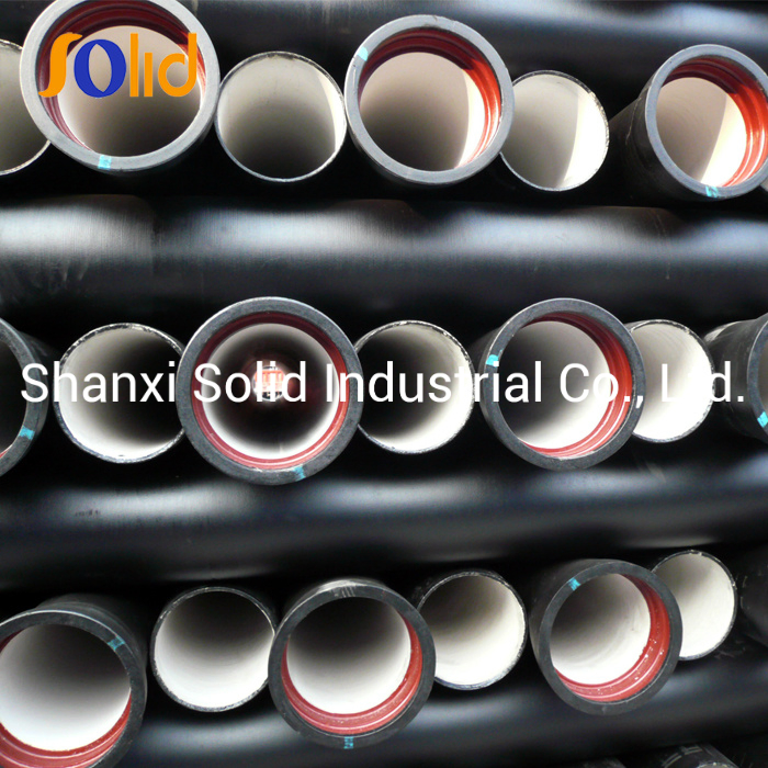 Galvanized Cement Lined Epoxy Coated ISO2531 Ductile Iron Pipe