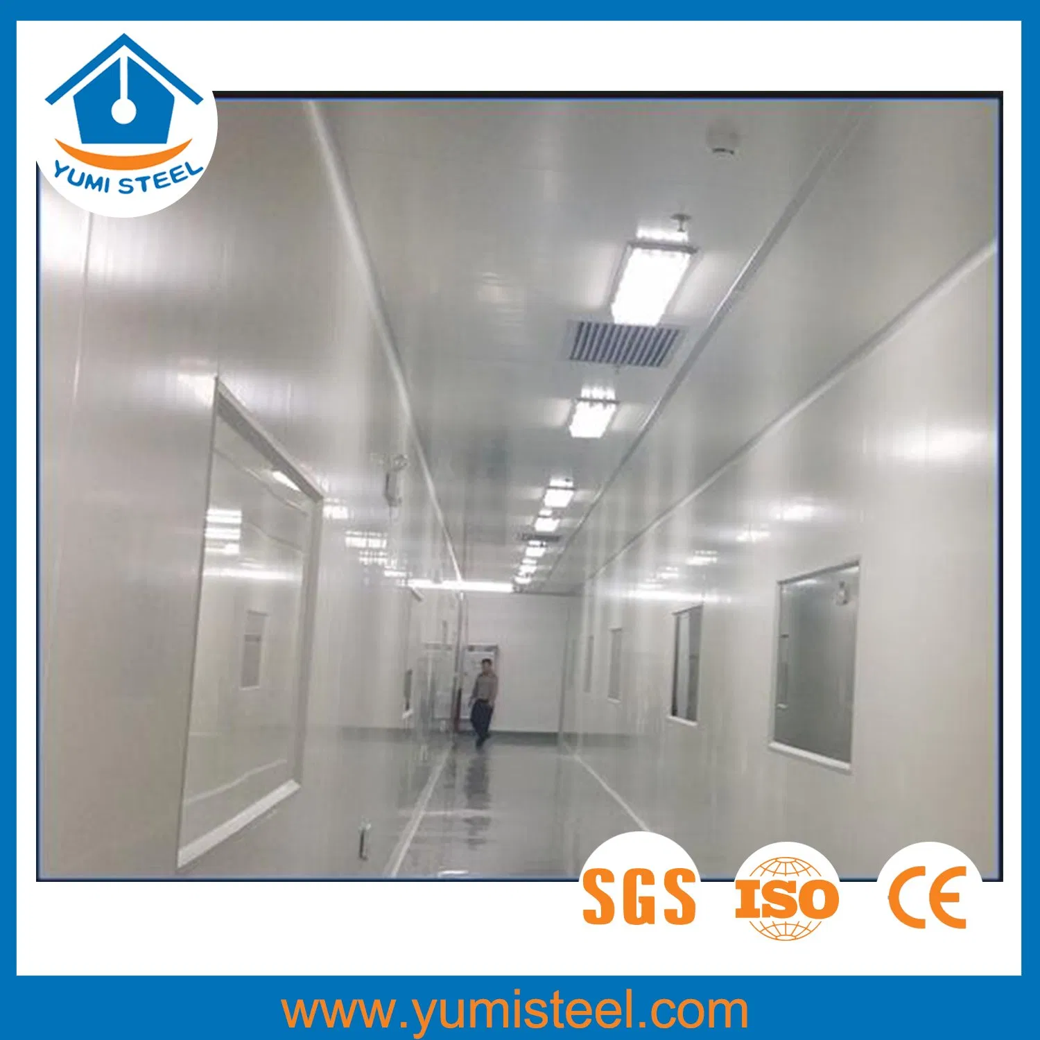 Lightweight Recycle Environmental Honeycomb Sandwich Panels for Clean Room
