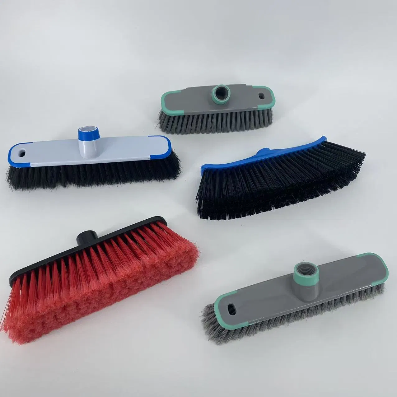 Broom for Effective Cleaning Quality New Low Price Colorful Plastic Sweeping Broom Household Soft Plastic Broom Head