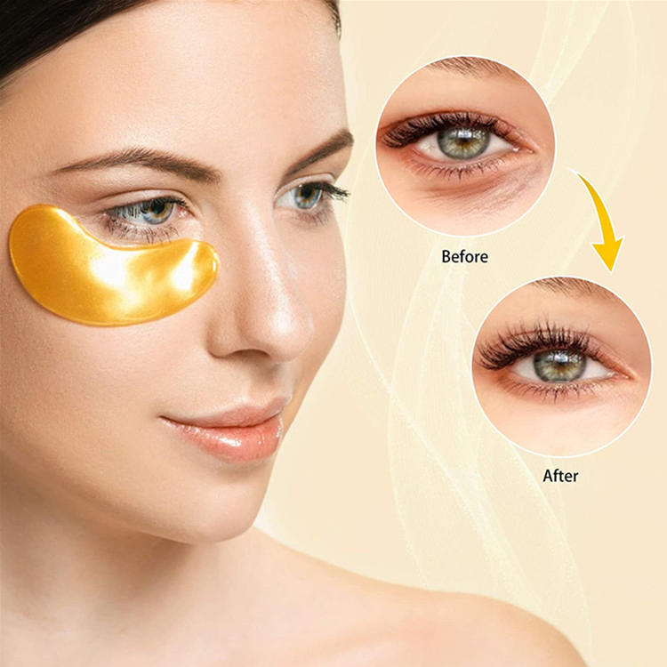 Anti Wrinkle 24K Golden Under Eye Mask for Men and Women