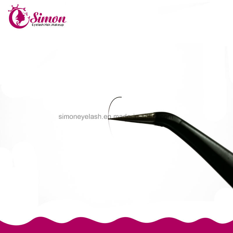 Top Quality Satin Eyelash Clip Russian Volume Extension Tweezers St12
