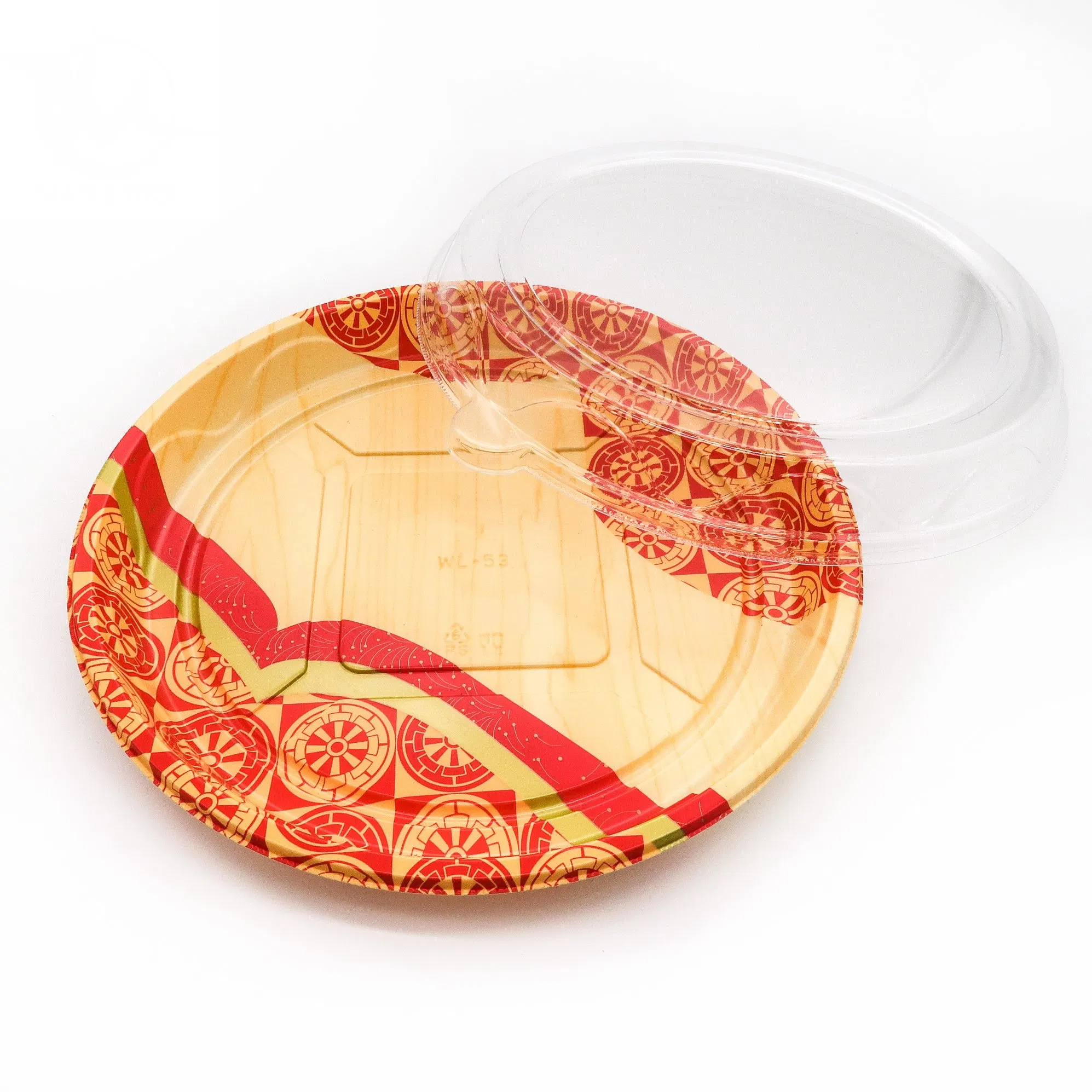 High Quality Disposable Food Container Eco-Friendly Plastic Food Packaging Take out Sushi Tray