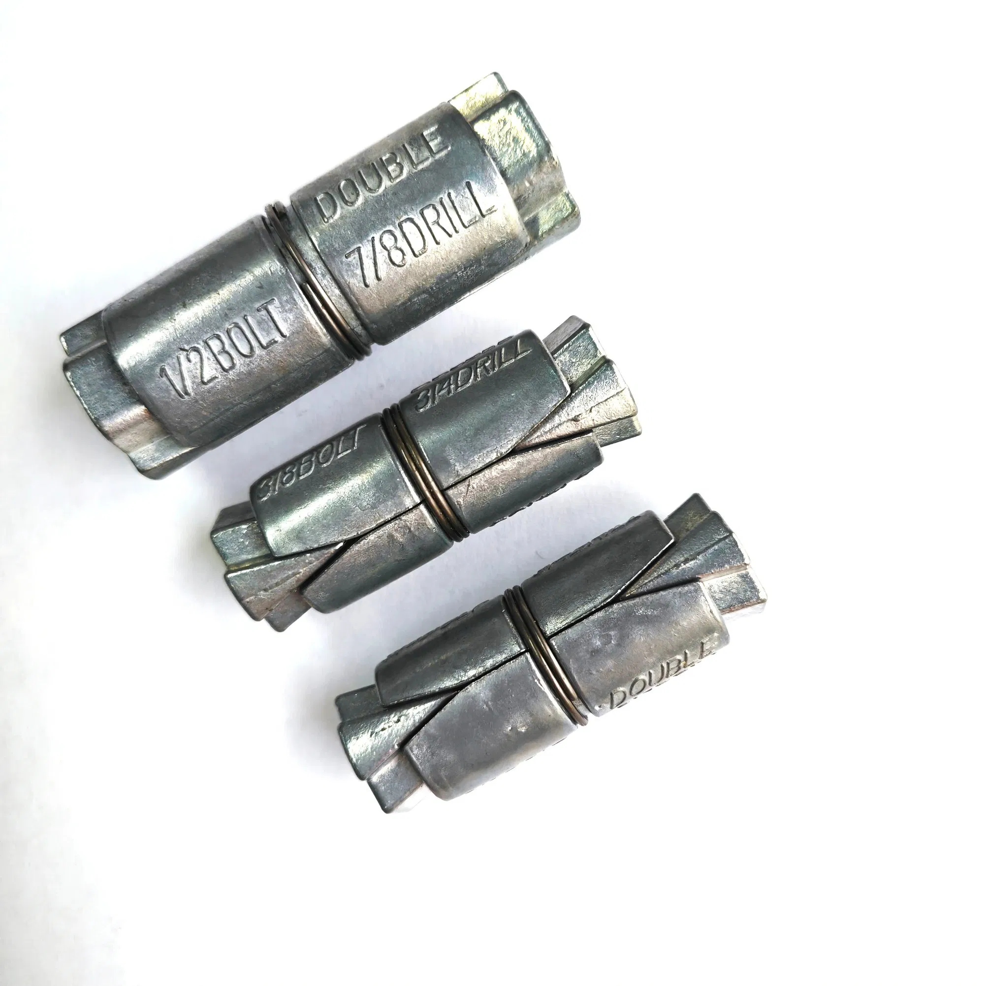 Анкерный болт расширительный из цинкового сплава, 1/2", 5/16", 3/8", 2"