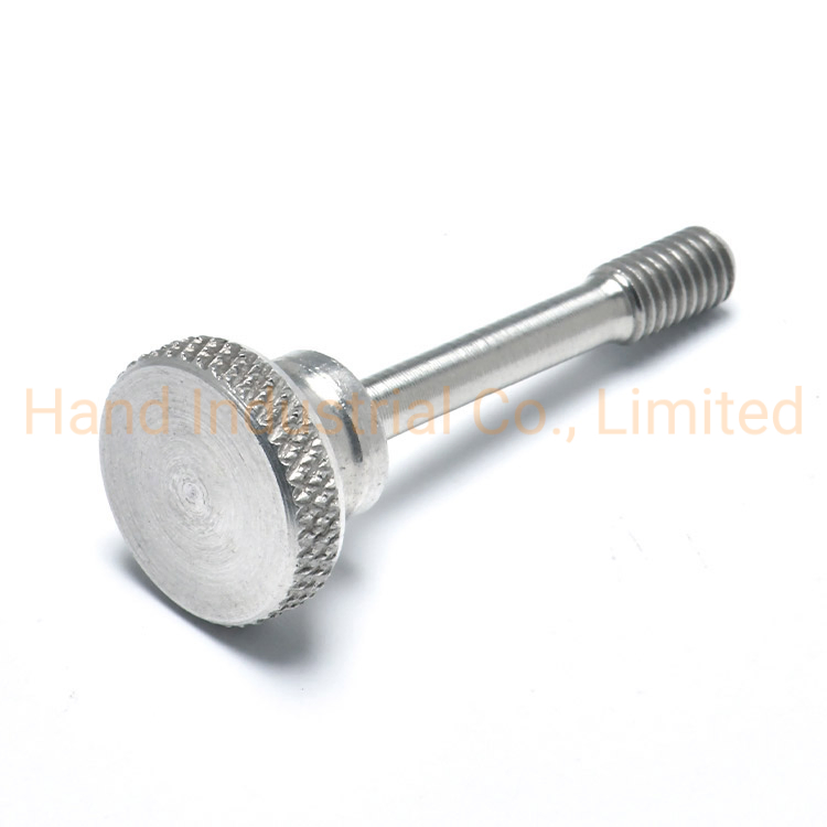 Винты панельные с буртиком и накатанной головкой M3 M4 M5