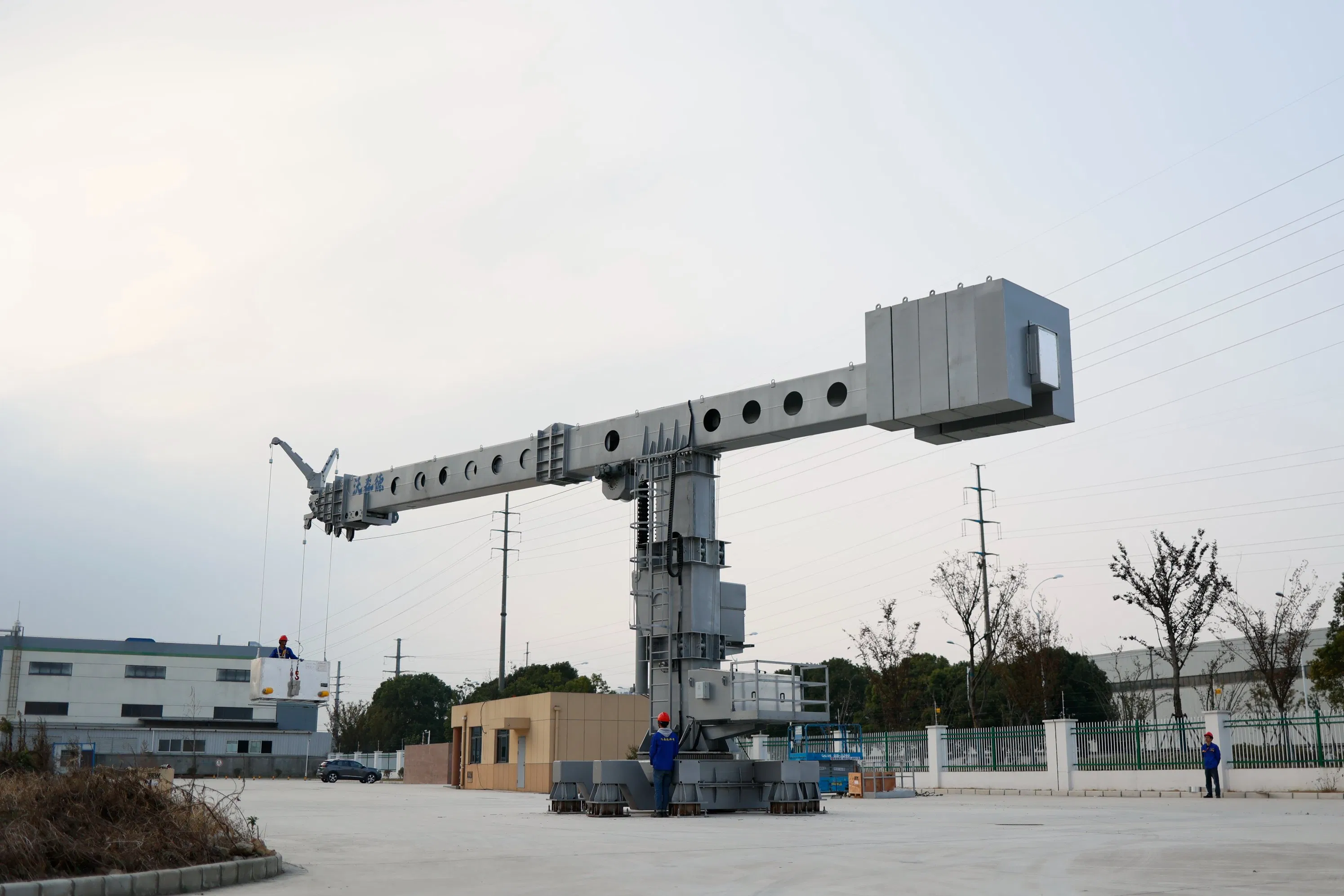 Bmu-Telescopic Boom Type/Watsond High Capacity Building Maintenance System for Window Washing/Customized Bmu