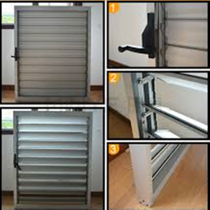 4mm 5mm 6mm Acid Etched Frosted Louver Glass