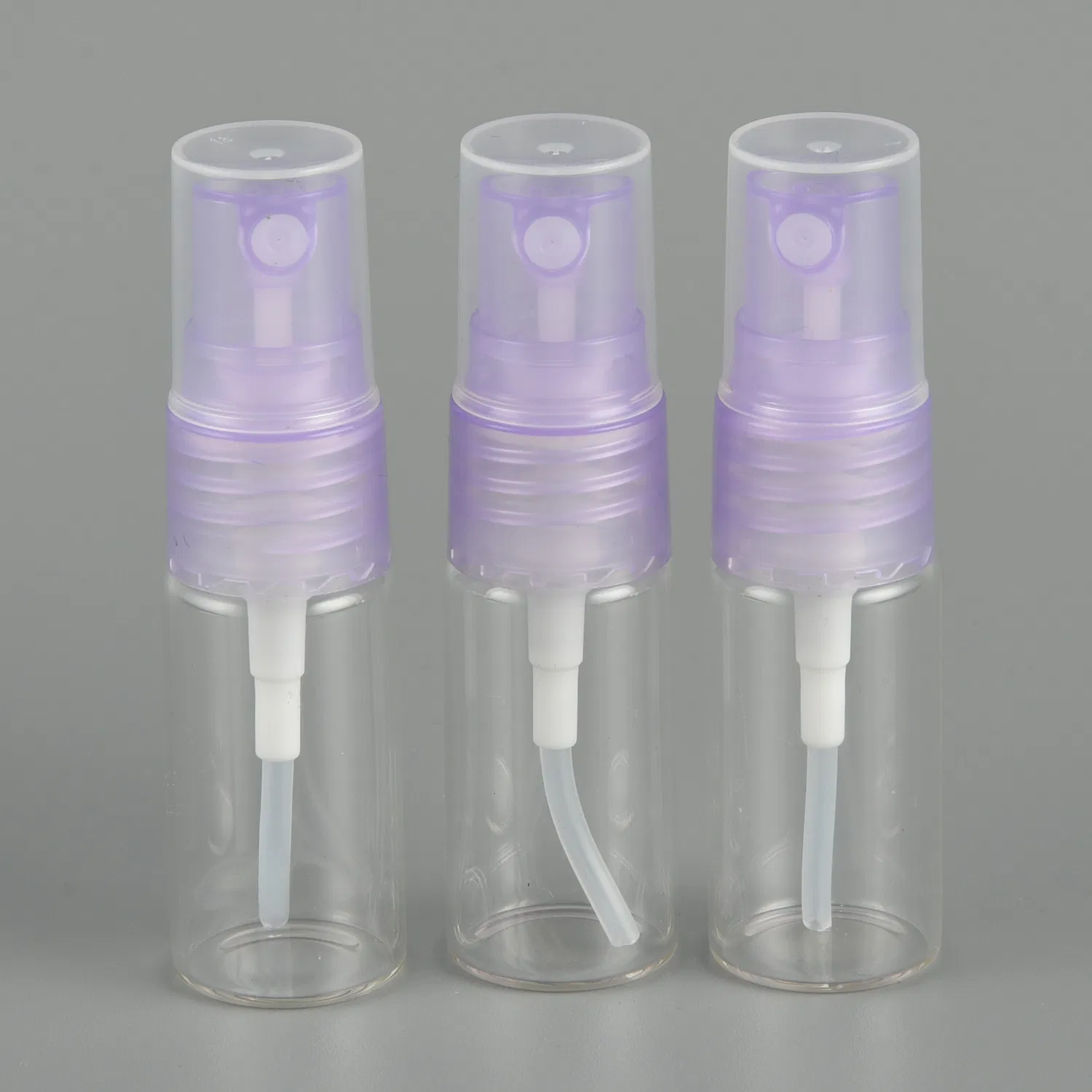 Ribbed Glass Bottle White Fine Fea Pump Mist Sprayer for Fea Crimp Glass Bottle Sprayer Dispenser Sprayer Aluminum Sprayer Fine Spray