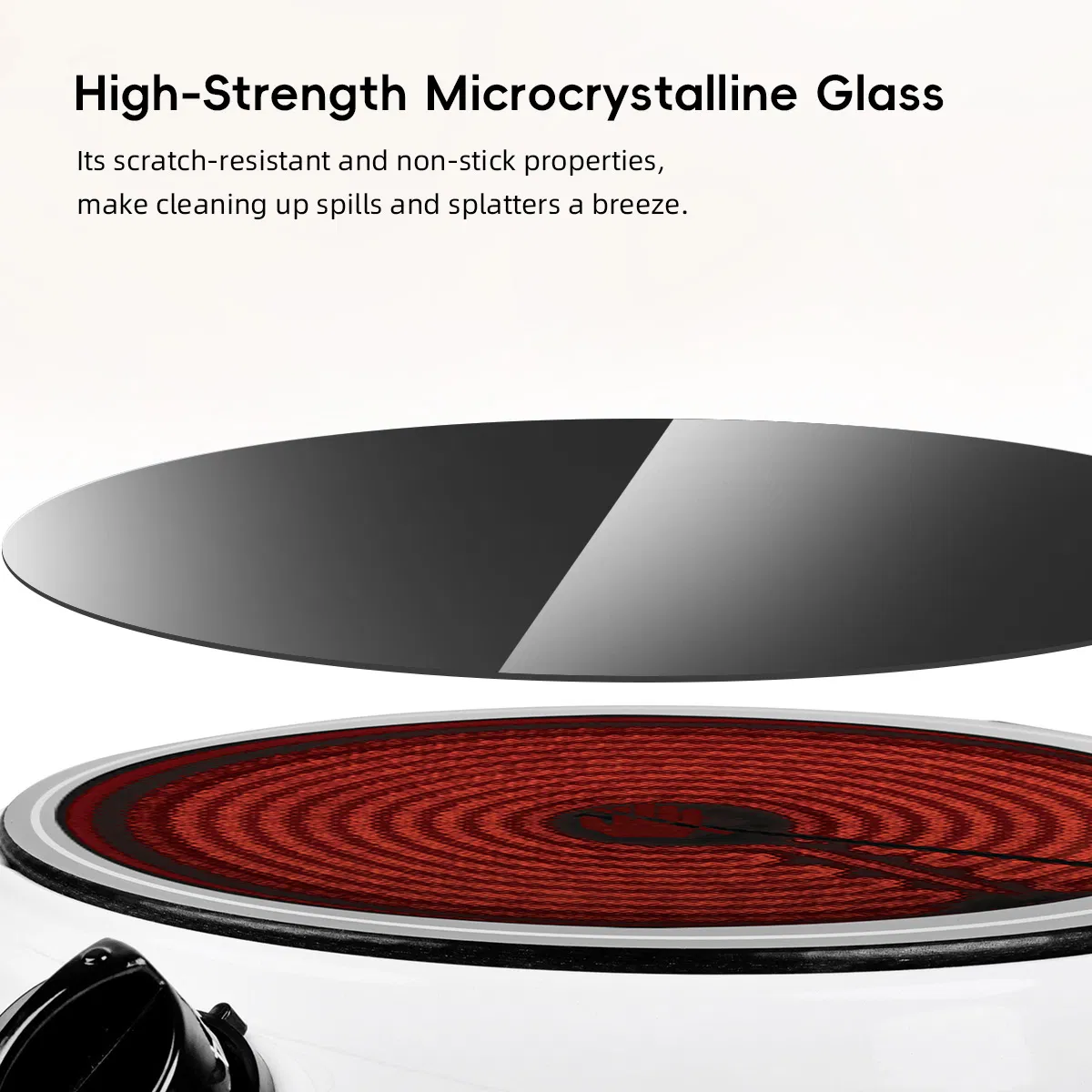 High-Power 1200W Infrared Ceramic Cooking Hob for Efficient Meals