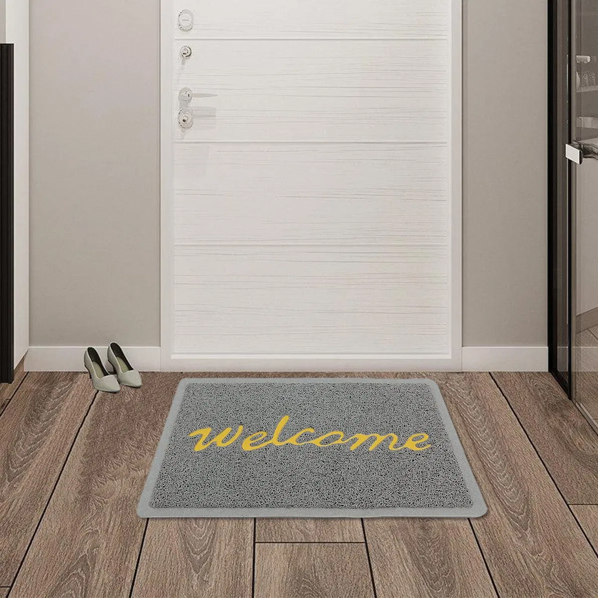 PVC Non-Slip Dirt-Resistant Door Mat Outdoor Welcome Mats for Indoor Outdoor