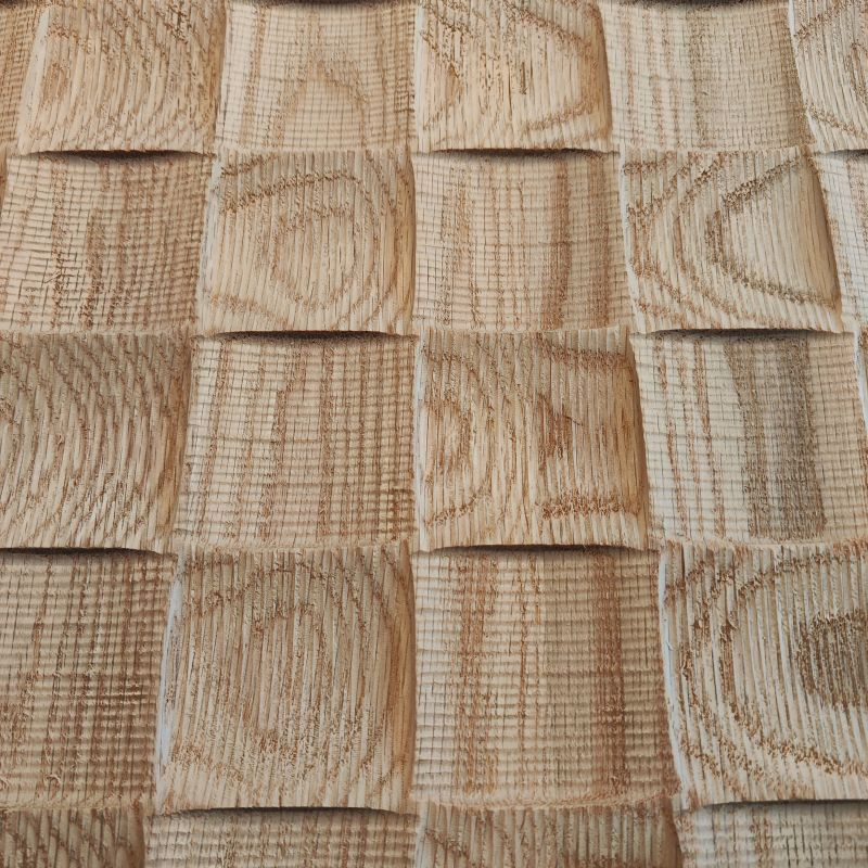 Modern New Design 3D Milled Wood Veneer Wall Panels