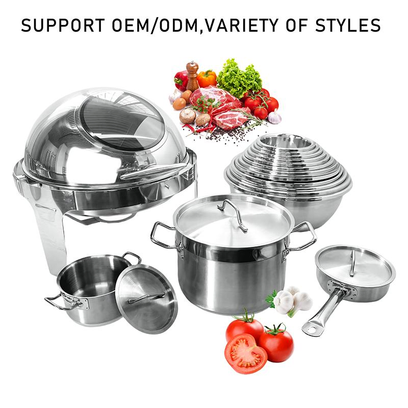 Daosheng Stainless Steel Milk Pot Sauce Pan with Handle