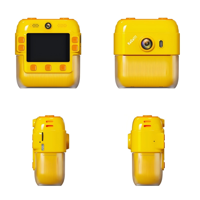 All-in-One Kids Camera with Instant Printer Kids First SLR Camera 2.4" LCD Screen