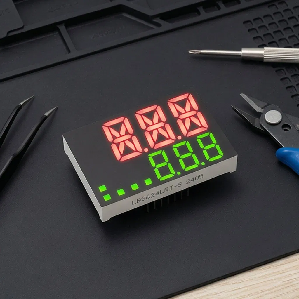 3 Digit Dual Line LED Display for Accurate Temperature Control