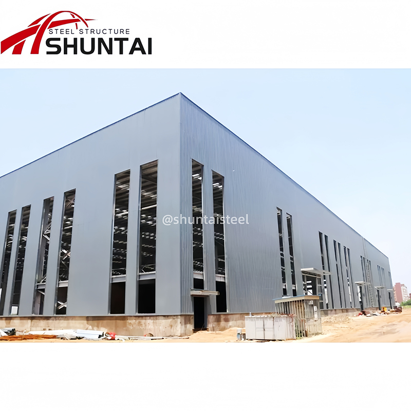 Steel Frame for Steel Structure Building Material Prefab Factory Building Workshop Shed Beam Hangar Warehouse Column Building Steel Structure Warehouse