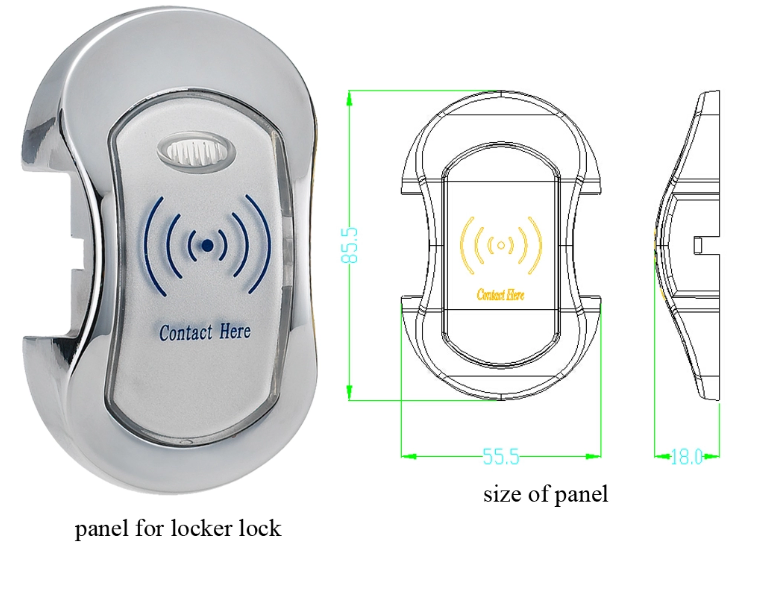 Master Bracelet Metal Electronic Sauna Gym Hotel Smart RFID Card Wristband Lock