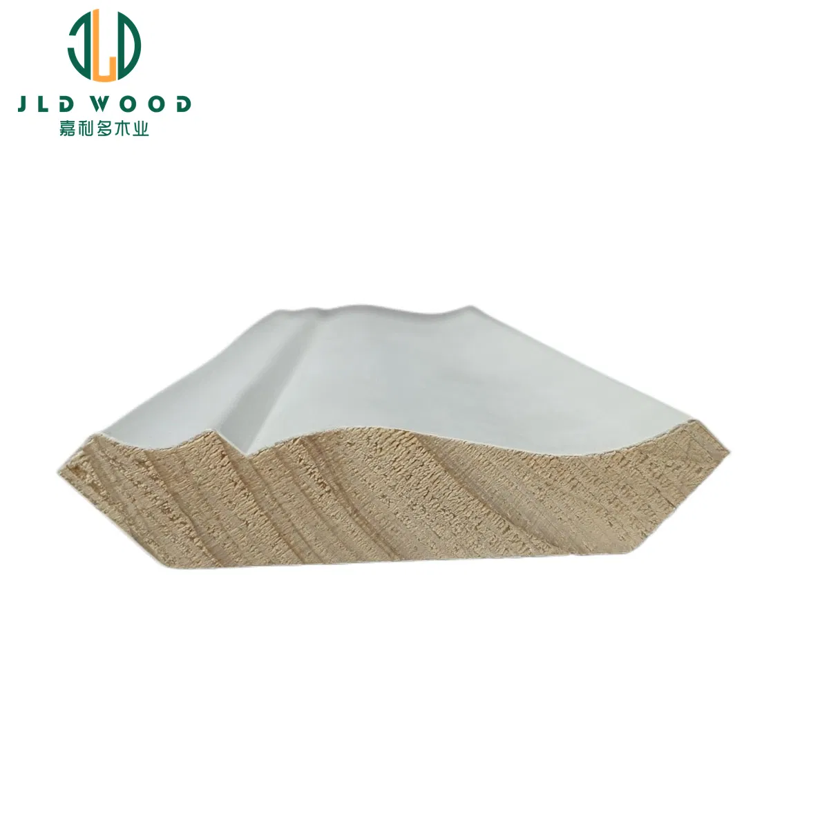 White Primed Soild Wood Skirting Board Baseboard Wood Moulding