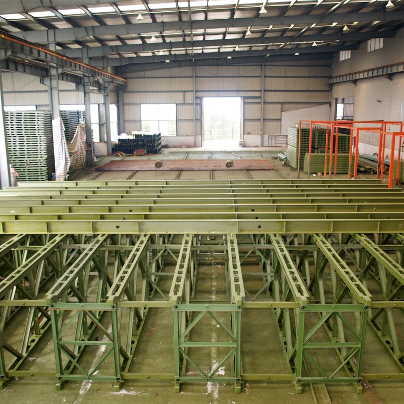 Rescue and Disaster Relief Portable Steel Structure Bailey Suspension Bridge Design