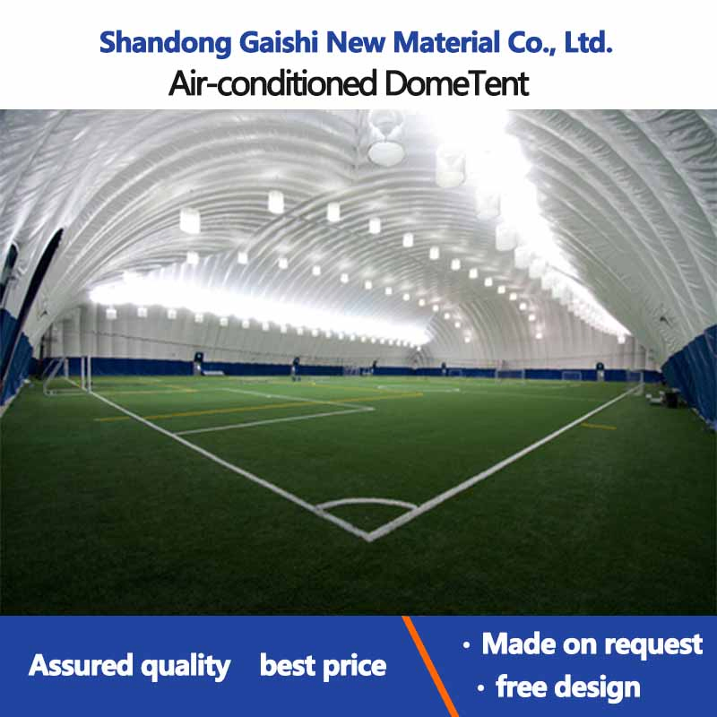 High Strength Inflatable Air Supported Structure Sports Domes for Soccer Cover Building
