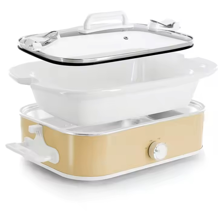 Versatile 3.5qt Slow Cooker for Effortless Meal Preparation