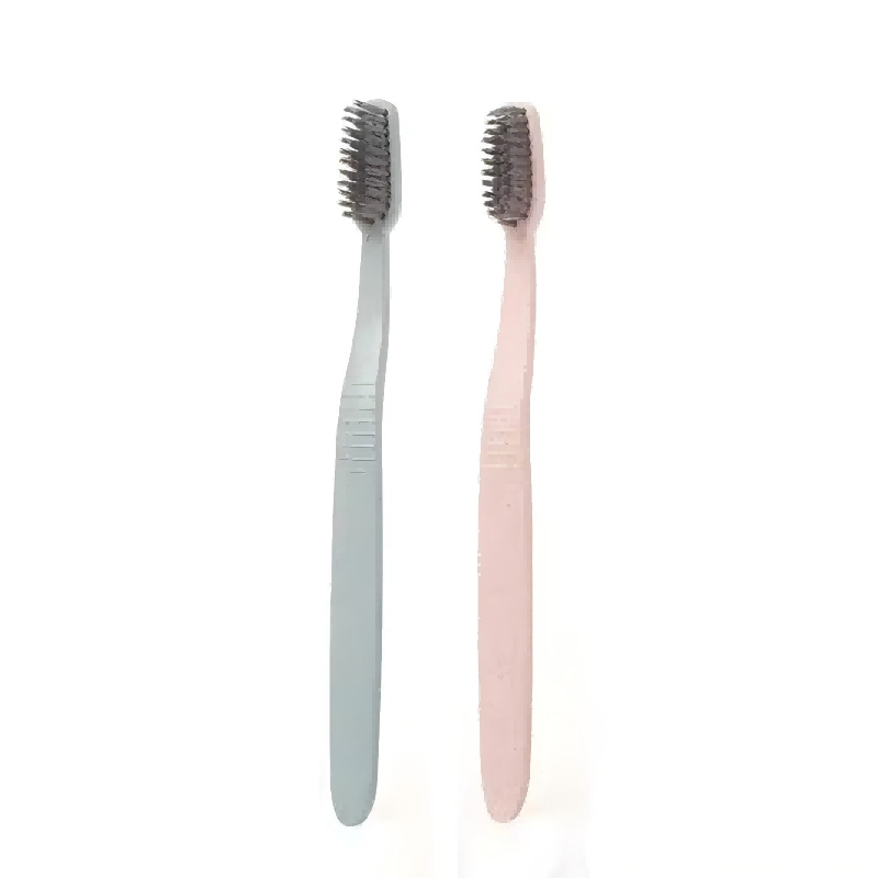 Wholesale Wheat Straw Handle Cheap Toothbrush for Hotel Tooth Brush