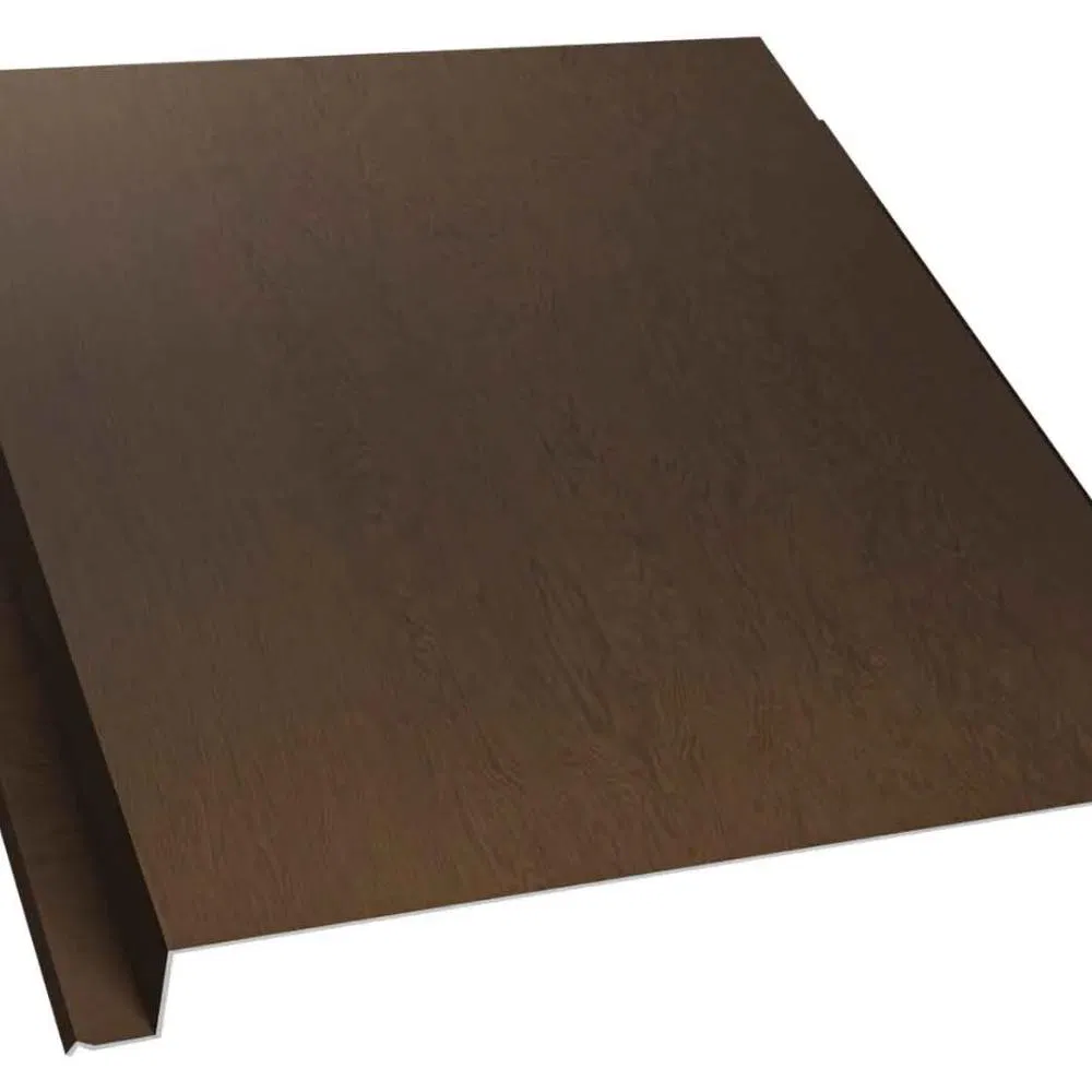 Board and Batten Metal Siding Panels Wood Color