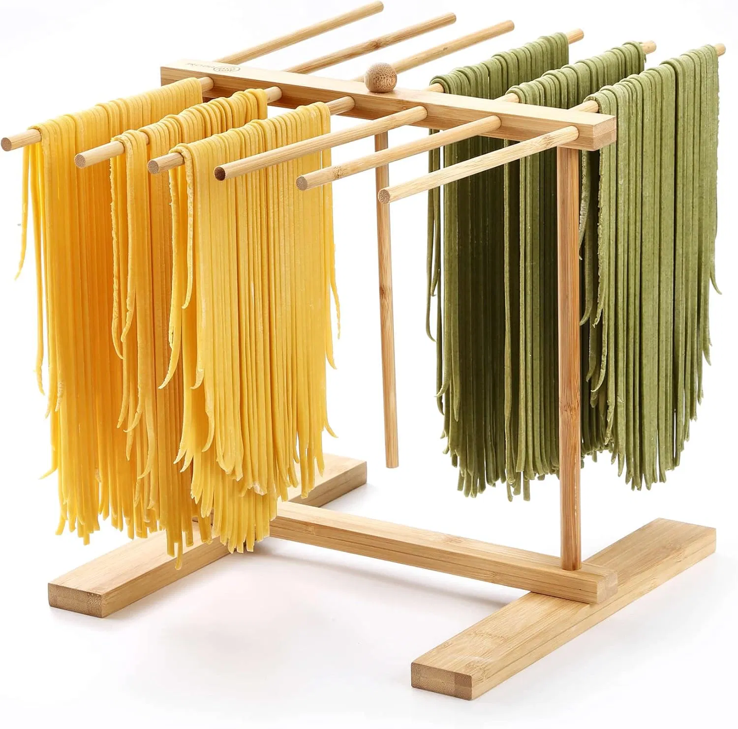 Bamboo Household Kitchen Large Noodle Double-Sided Hanging Bamboo Noodle Drying Rack