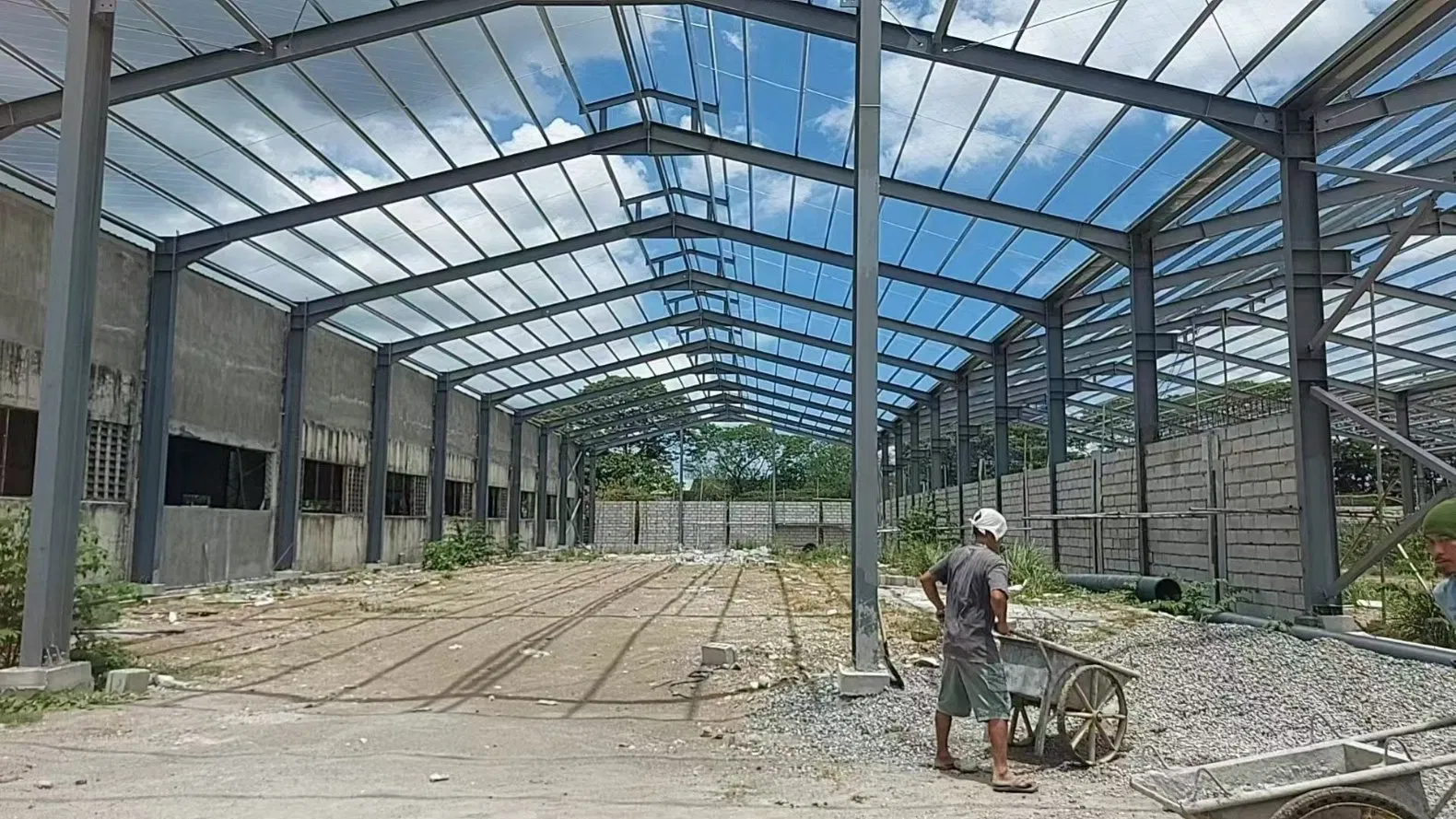 Wholesale Low Cost Metal Warehouse for Machinery Factory