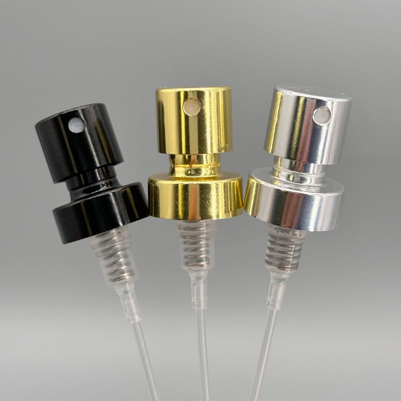 Aluminum 15mm Crimp Sprayer Perfume Bottle Mist Spray Pump for Personal Care