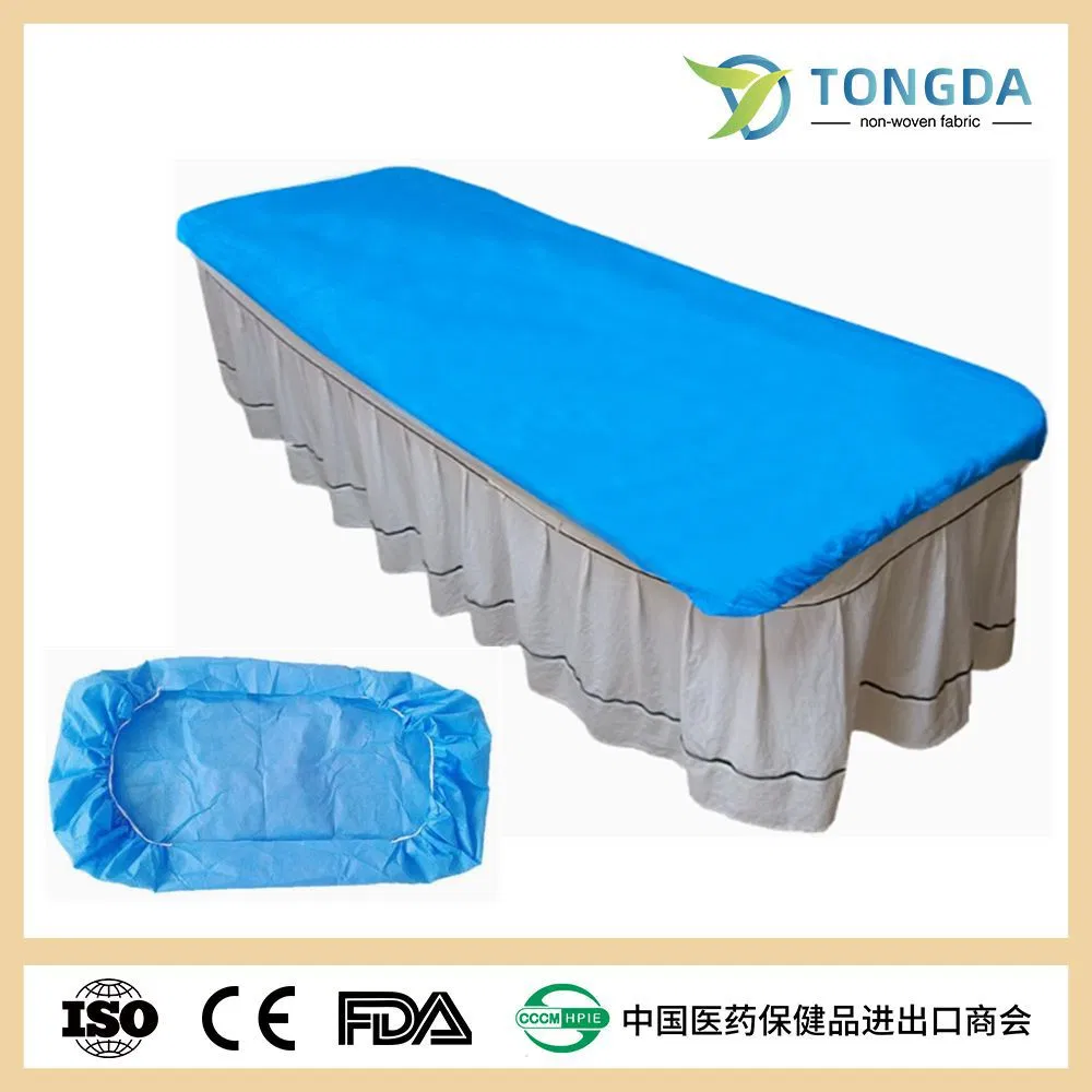Non Woven Disposable Hospital Bed Sheet Beauty Disposable Bed Sheet