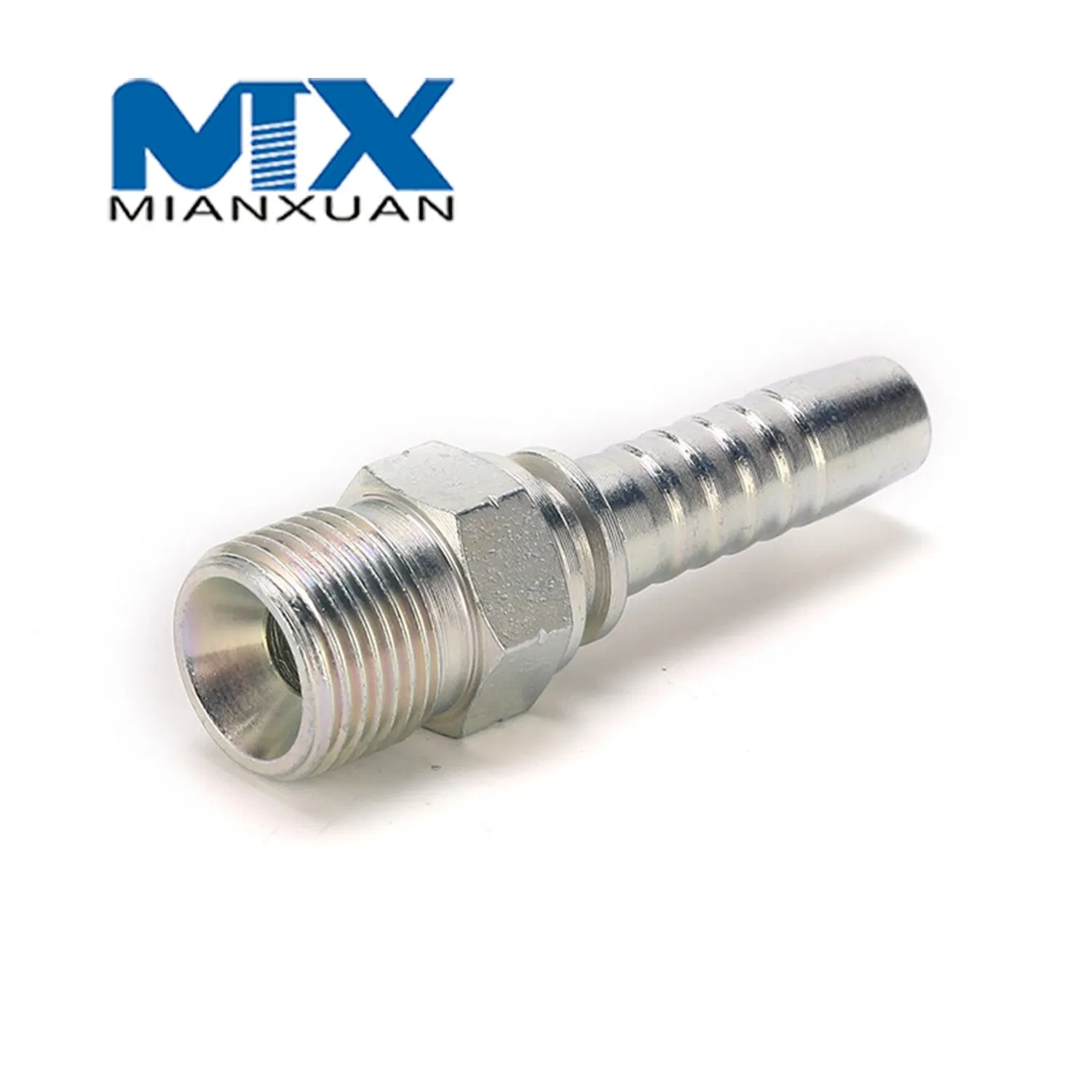 Fastener Stainless Steel 3/4 Bsp Elbow Swivel Hydraulic Metric Connector Coupling Adapter