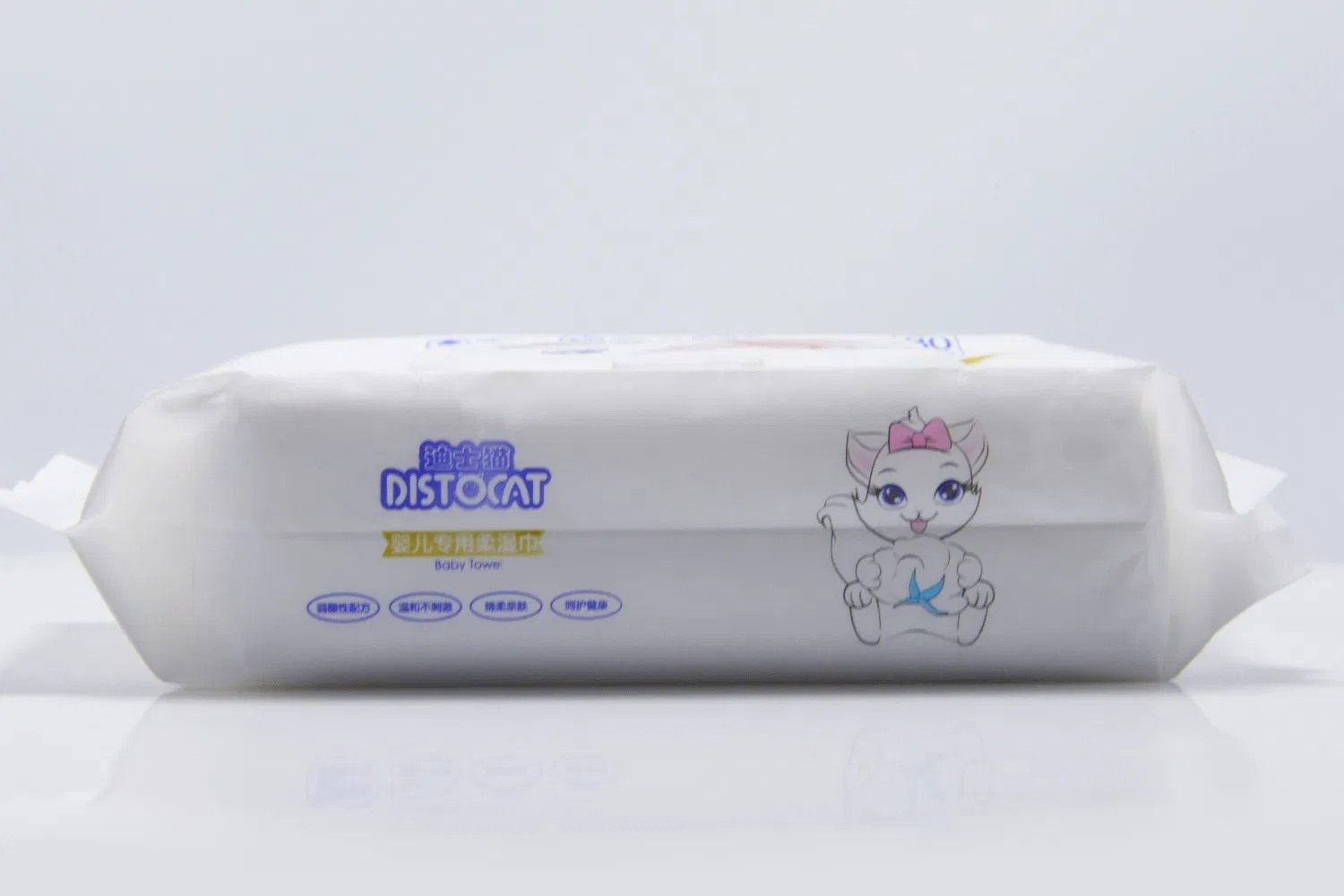 Hygienic Moisturizing Baby Towel 80 PCS Unscented Cleaning Wet Wipes