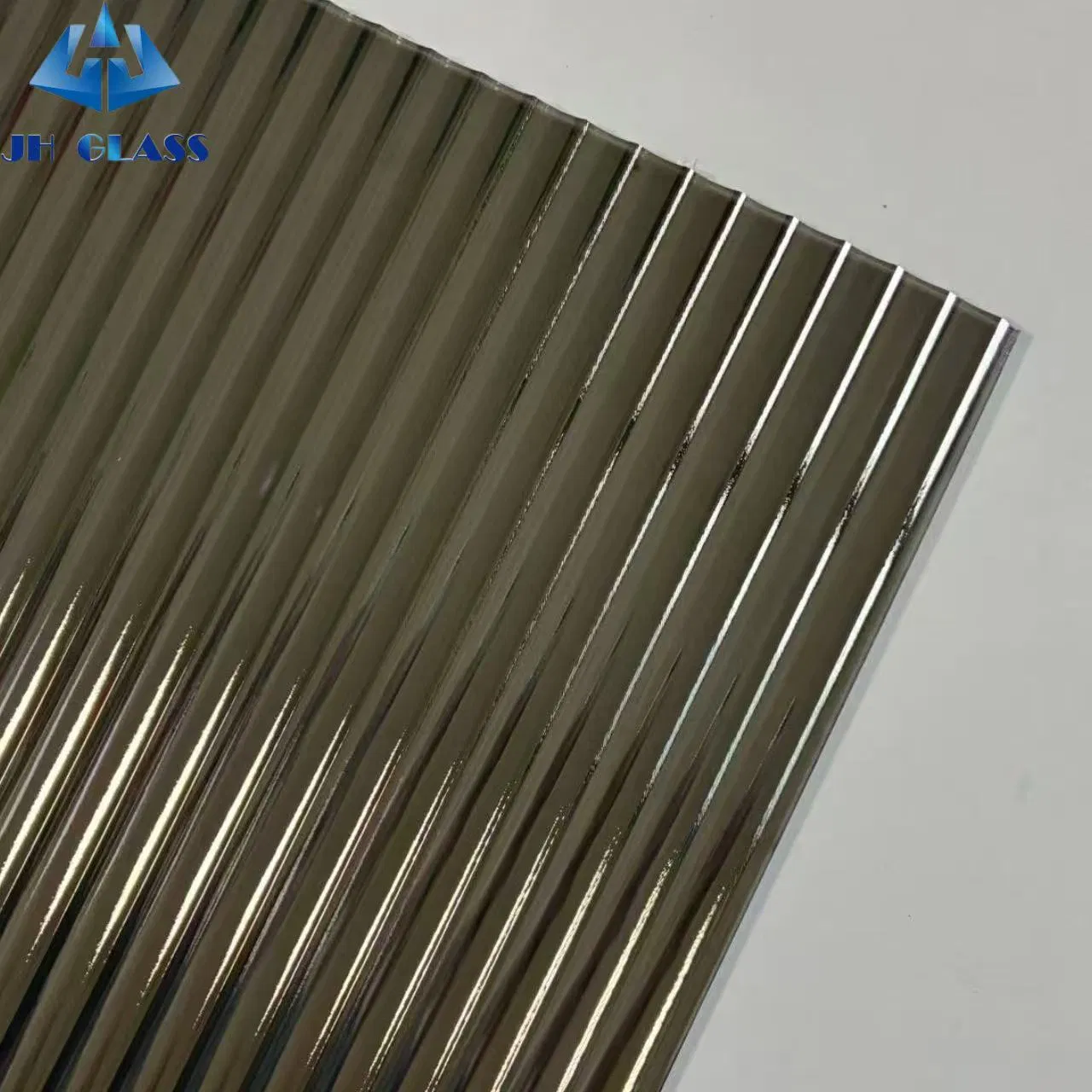 4/5/6mm Tinted Patterned Glass for Office Cabins & Hotel Bathrooms