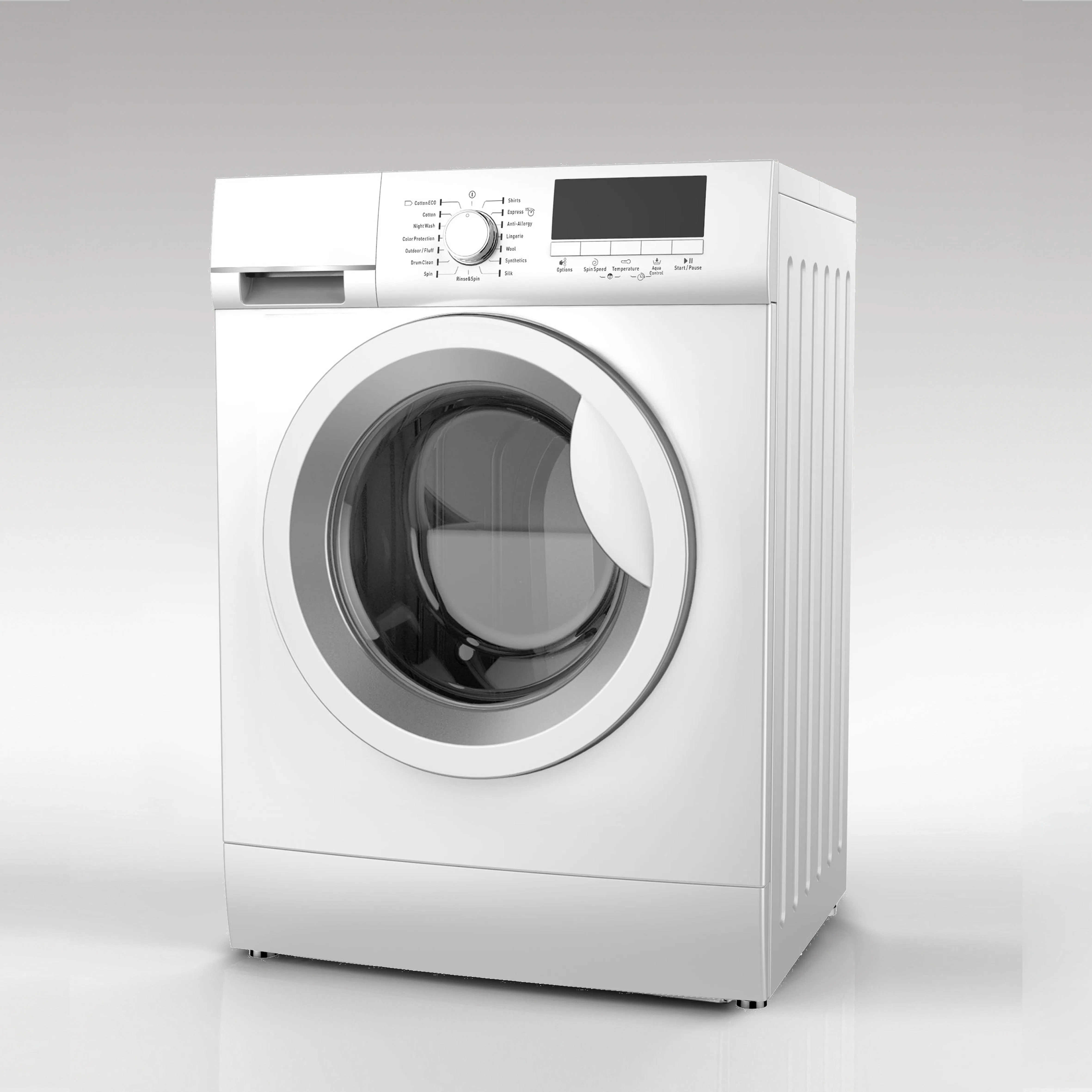 9kg Factory Cheap Price Home Use Clothes Washer Front Load Washing Machines