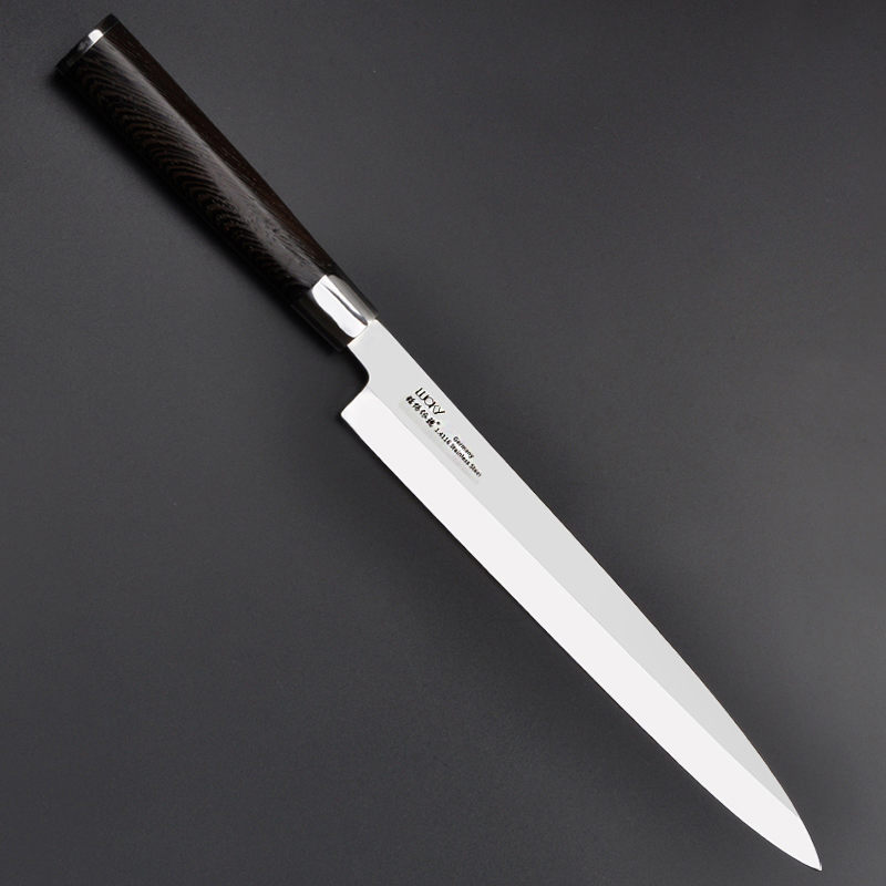 Rust Resistance Sushi Knife Japanese Chef Knife with Non Slip Handle Cover Sheath