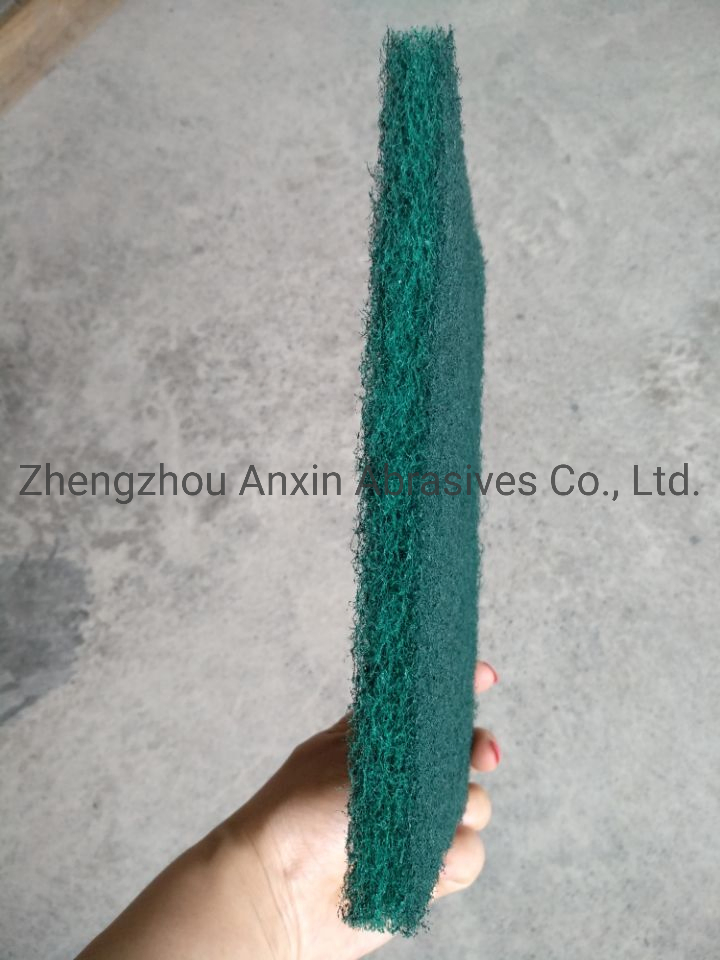 Абразивная подушка Non-Woven 15x23 см, зеленая