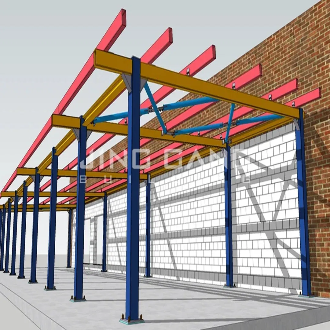 Industrial Long Span Metallic Large Scale Prefabricated Building with Metal Steel Structure