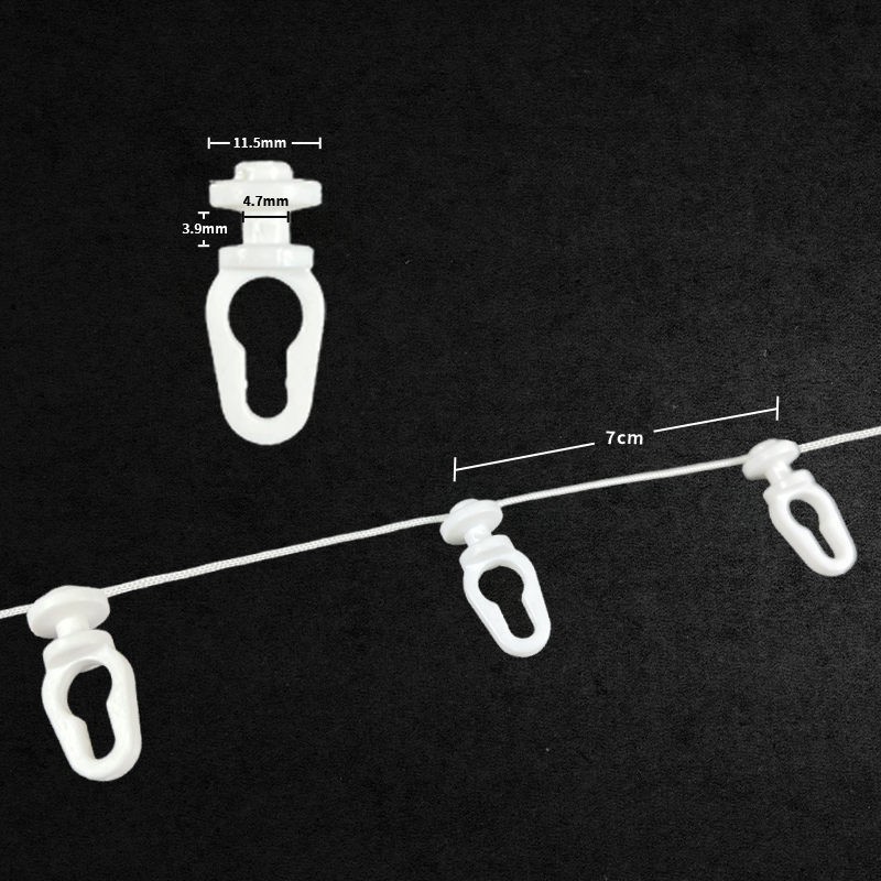Manufacturers Modern Curtain Accessories Wave Ripple Fold Track Runners