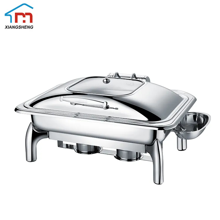 Xiangsheng Rectangle Stainless Steel Chafing Dish Hotel Buffet Ware