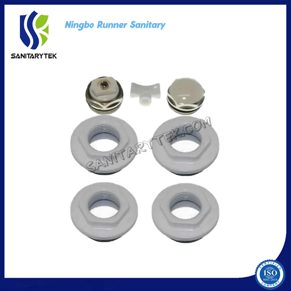 Set of Aluminium Radiator Accessories Packed in a Blister (V21-725)