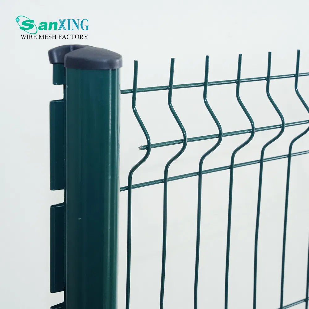 Galvanized Steel 3D Fencing Sport Equipment Curved Security Welded Fence