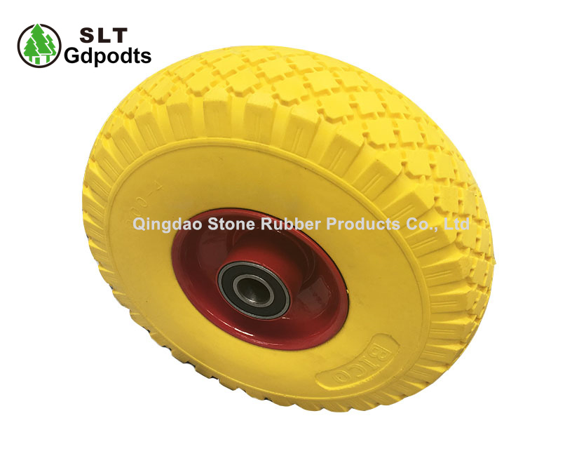3.00-4 PU Foam Solid Foam Wheels for Hand Trolley and Garden Barow Cart