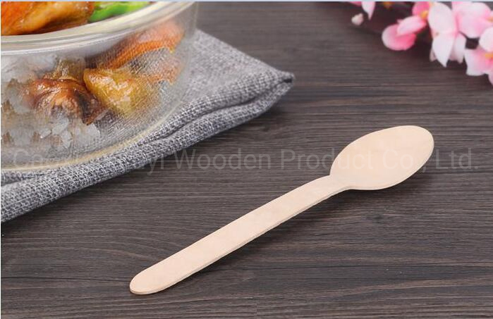 140mm Disposable Wooden Spoon