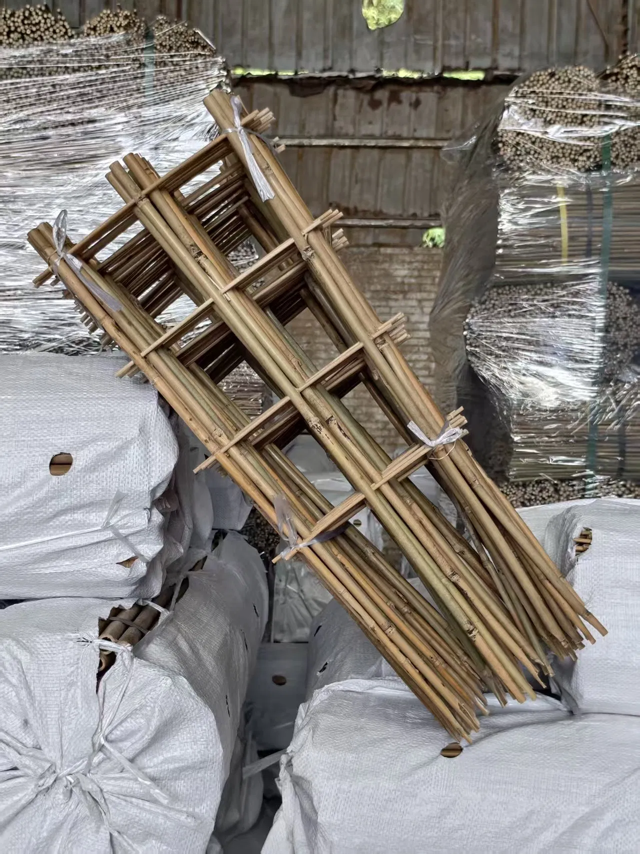 Bamboo Trellis Fan Trellis Plant Support Trellis J