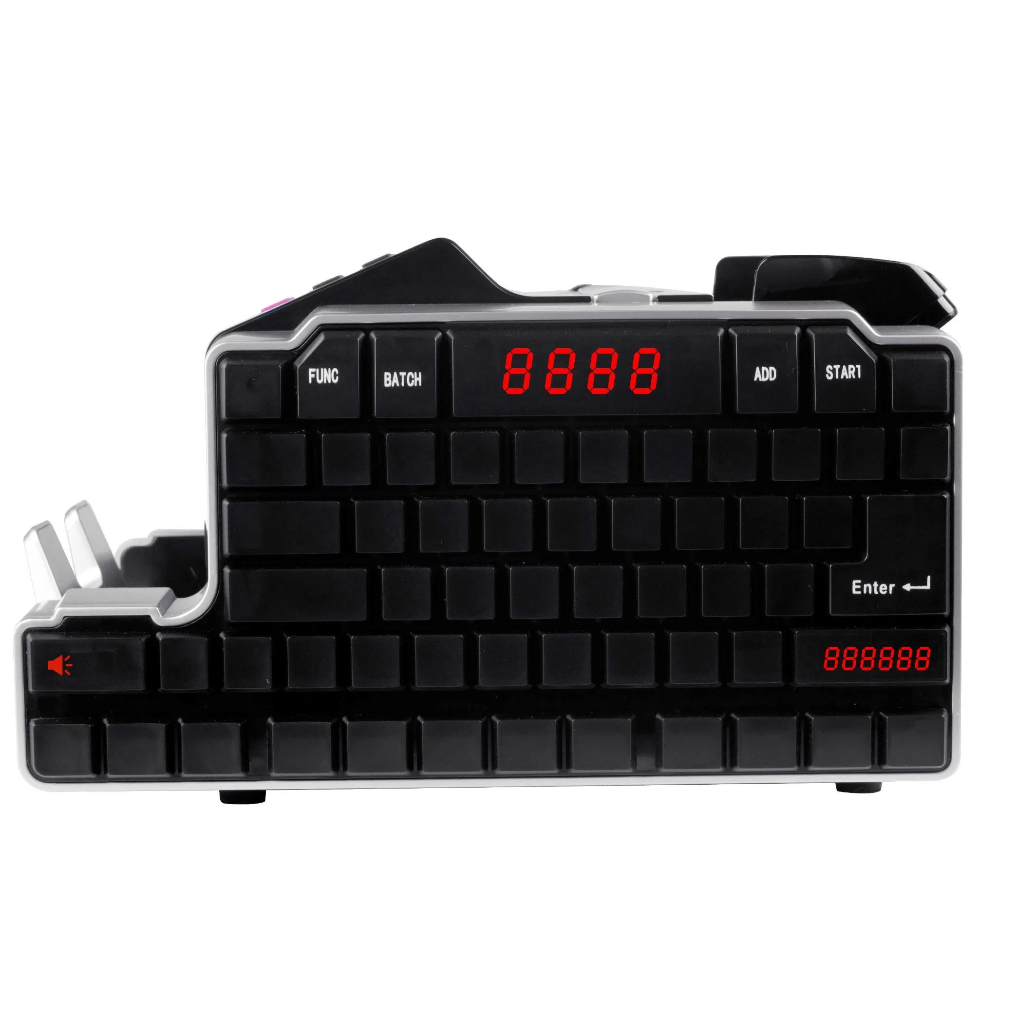 Al-6200t TFT Display and Side Keyboard Money Counting Machine Cash Counter