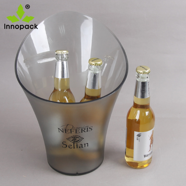 5L Bevel Shape Ice Bucket for Party