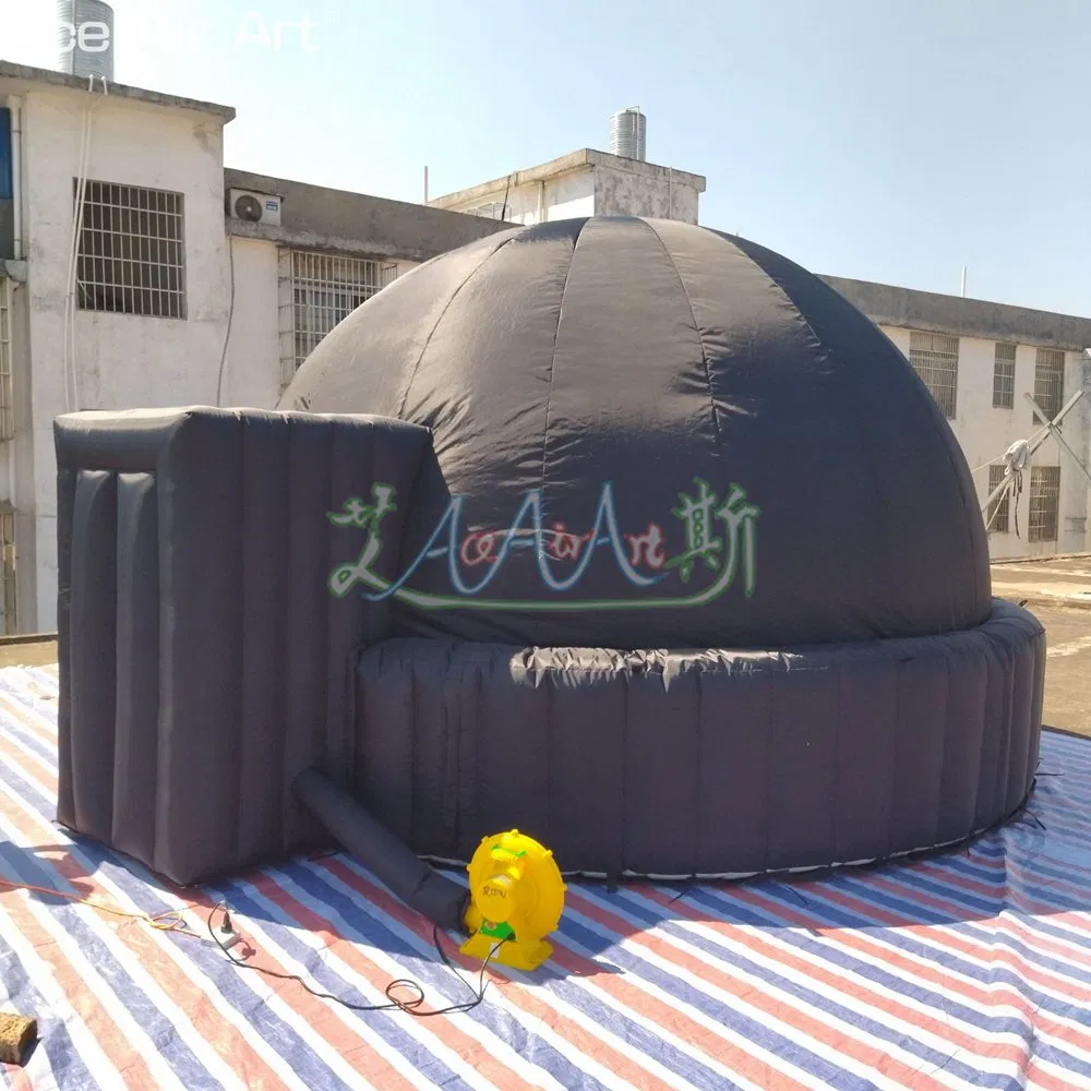 Customized Inflatable Projection Dome Tent Planetarium Marquee Indoor Viewing with White Screen Projection