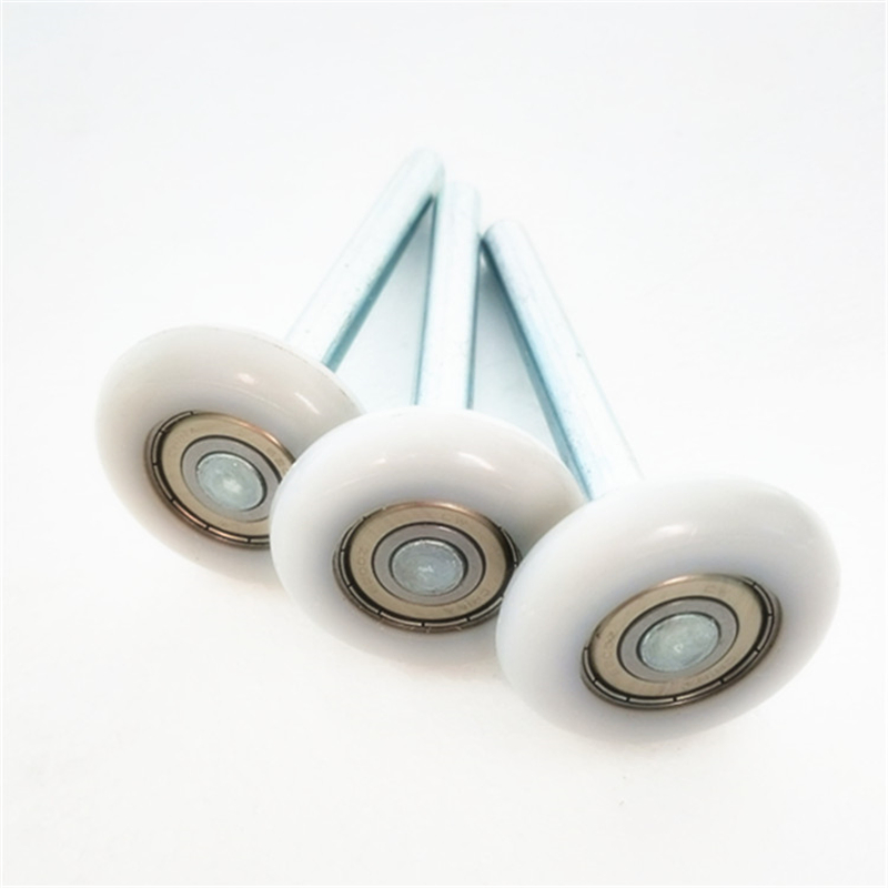 White 6200zz Bearing 46*120mm Nylon Roller Belong Garage Door/Gate Hardware Parts/Accessories Pulley/Roller for Building Materials Door and Window Hardware
