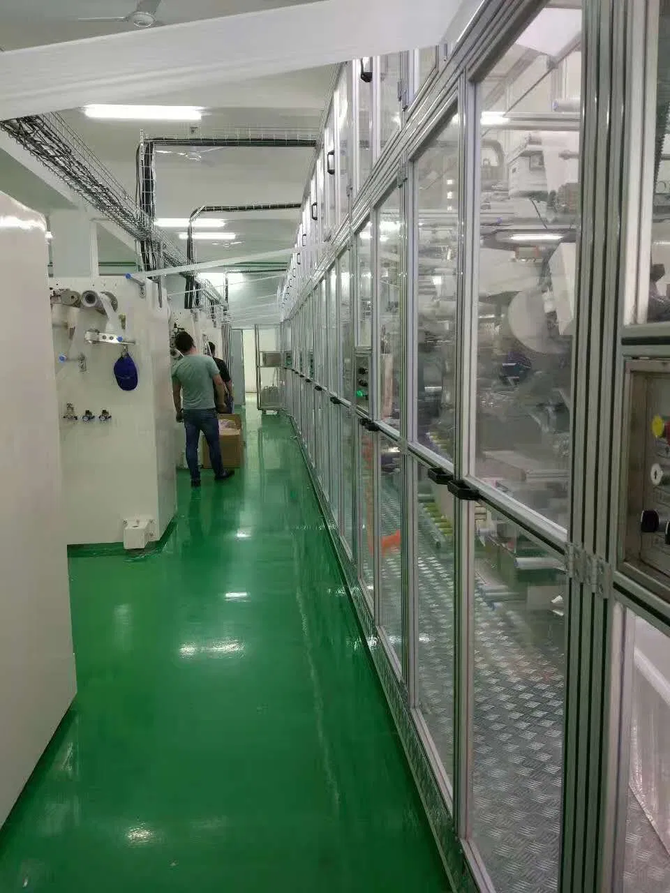 Full Servo Hot Medical Mattress Production Line Changing Pad Machine